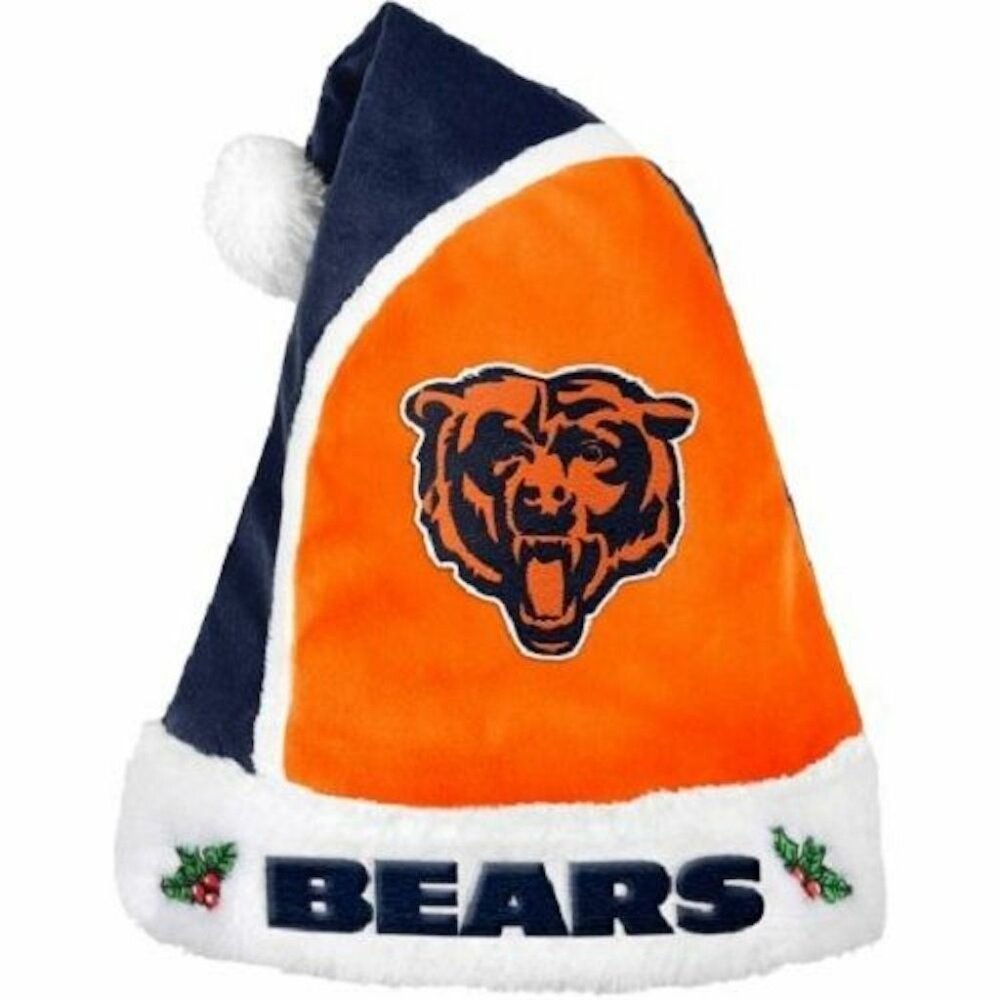 🏈🆕 CHICAGO BEARS BASIC SANTA HAT - UNISEX